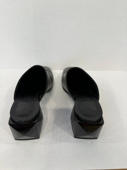 HERMES  Leather Christie Mules/ US8.5-EU38.5