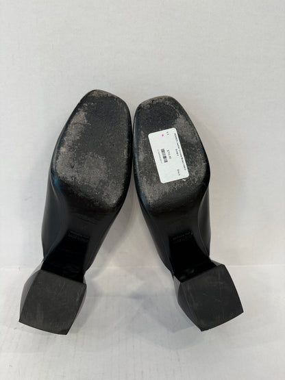 HERMES  Leather Christie Mules/ US8.5-EU38.5