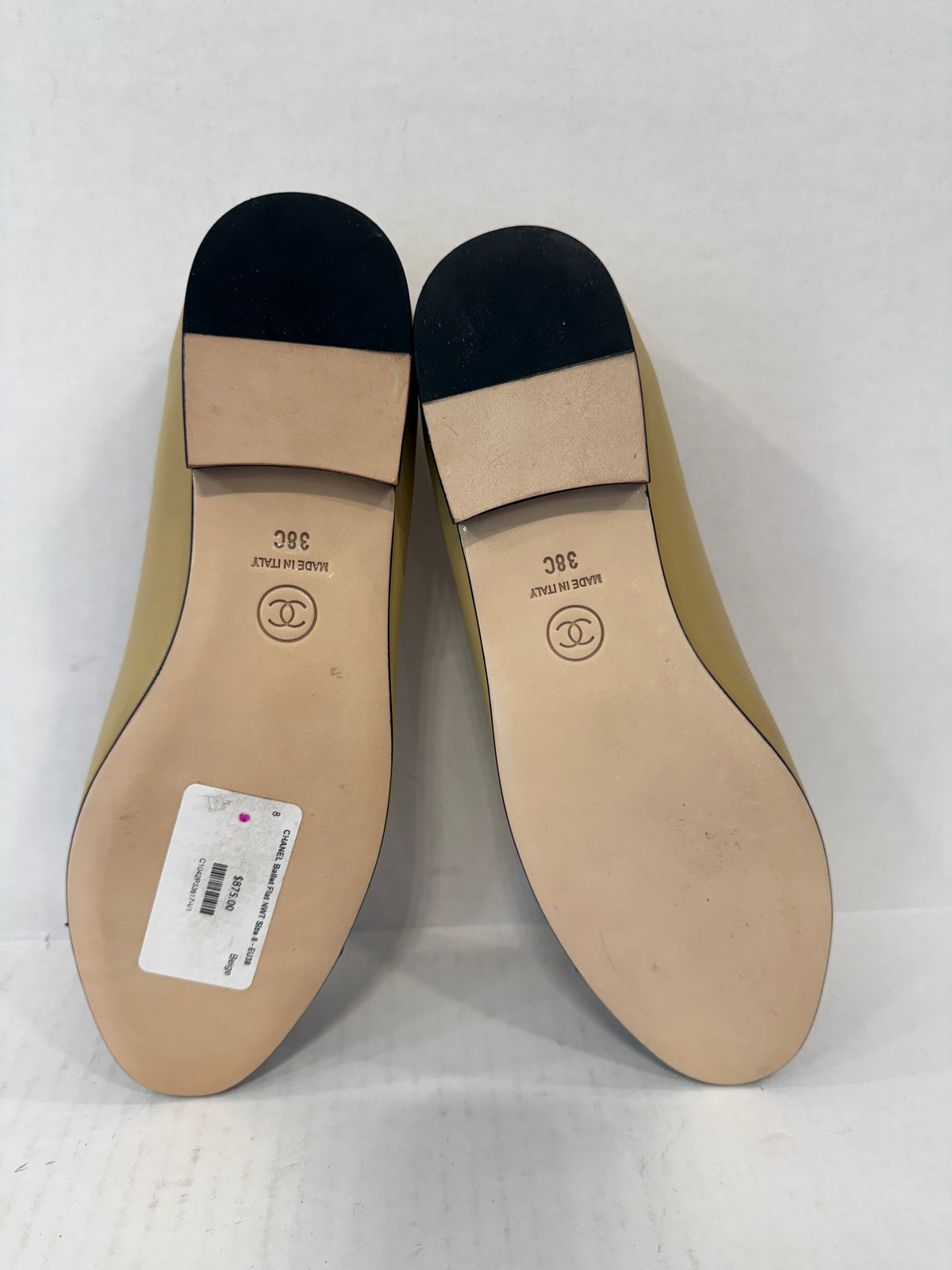 CHANEL Ballet Flat NWT Size 8 - EU38