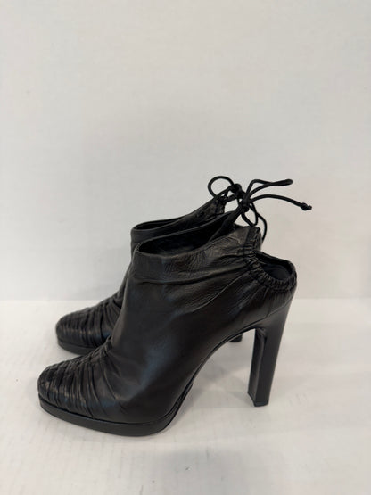GUCCI NWT Tom Ford 2004 Leather Ruched Booties / US5.5-EU36