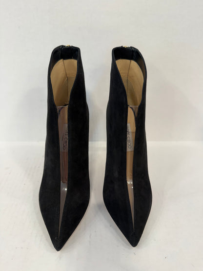 JIMMY CHOO NWT Suede Bowie 100 Heels Ankle Boots/US10-EU40.5