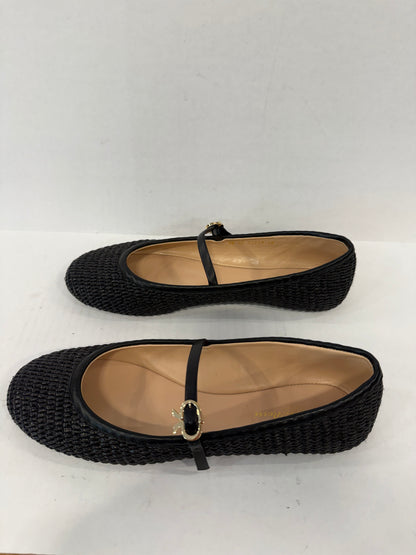 GIANVITO ROSSI NWT Carla Marbella Leather Mary Jane Flats/US8-EU39
