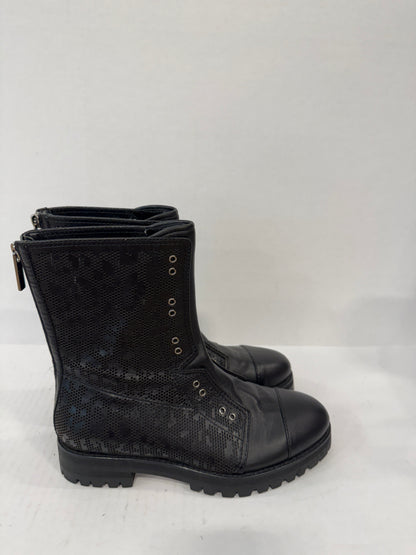 JIMMY CHOO NWT  Cheetah Embellished Print Boots/  EU36.5- US6