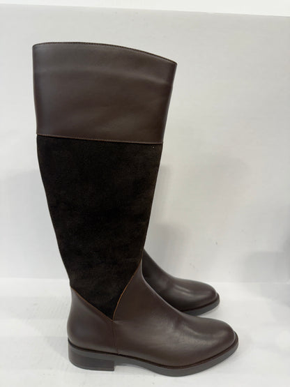 AQUATALIA NWT Leather Regina High Boots/US9-EU39