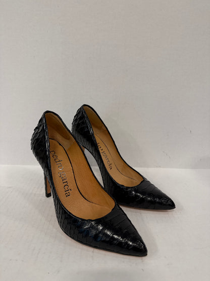 PEDRO GARCIA  HHeels Leather  Python Effect  Pumps/US7.5-EU37.5