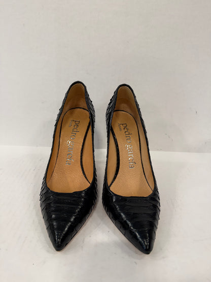 PEDRO GARCIA  HHeels Leather  Python Effect  Pumps/US7.5-EU37.5