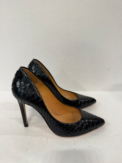 PEDRO GARCIA  HHeels Leather  Python Effect  Pumps/US7.5-EU37.5