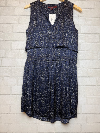 COMPTOIRS DES COTONNIERS Silk Printed sleeveless Mini Dress / S-EU36