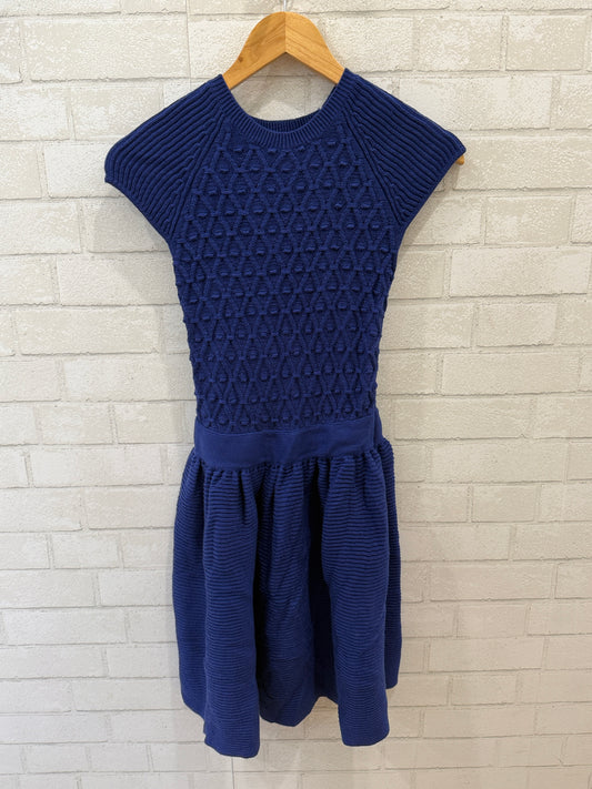 RED VALENTINO Royal Fit and Flare Knit Mini Dress/M-EU38
