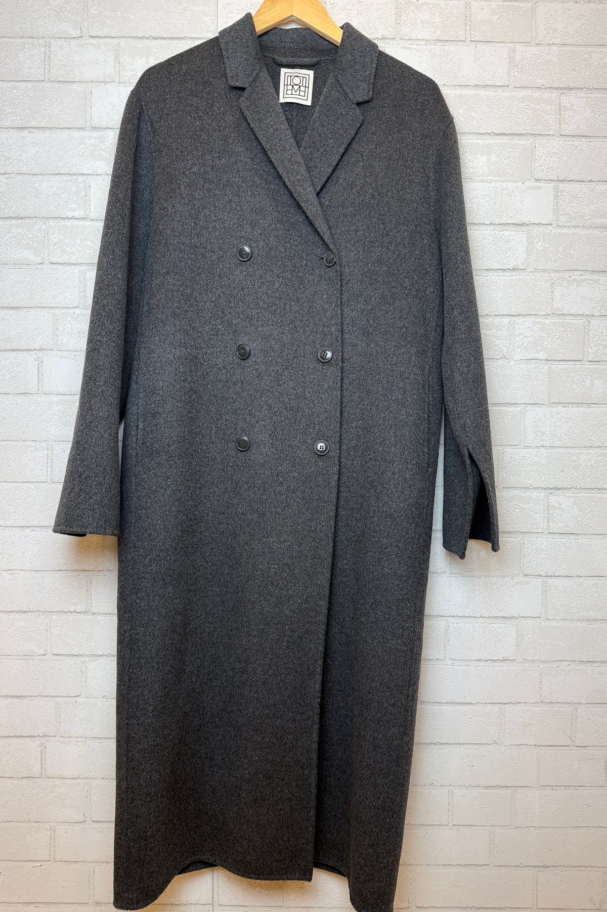 TOTEME Long Wool Coat Size XS