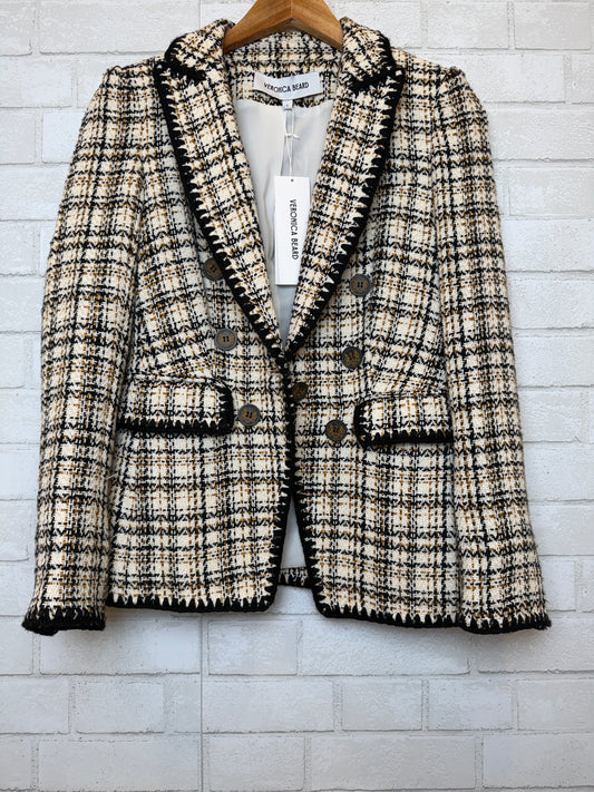 VERONICA BEARD NWT Lawrence Dickey Tweed Jacket / XS-US0