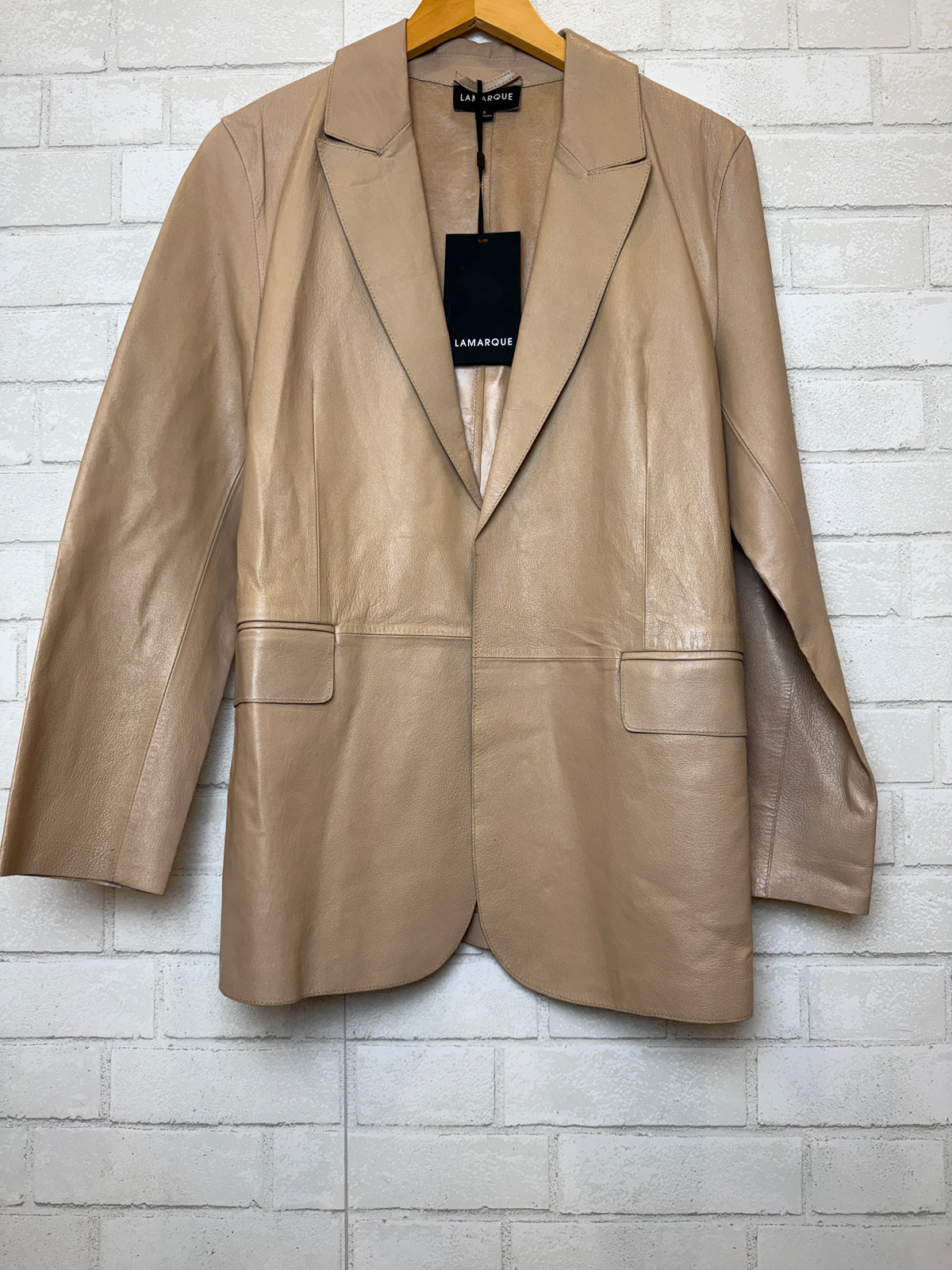 LAMARQUE NWT Lambskin Leather Jacket/S