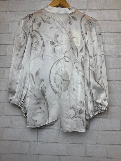 TED BAKER NWT High Neck Balloon Sleeves Blouse/M
