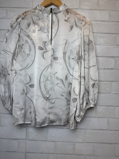 TED BAKER NWT High Neck Balloon Sleeves Blouse/M