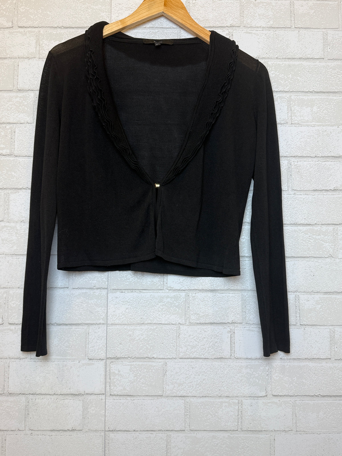 GUCCI Silk Open Cardigan/L-EU40