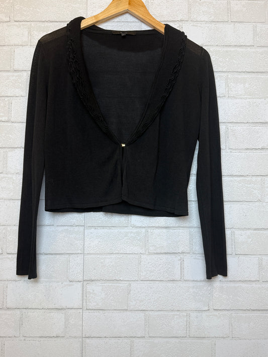 GUCCI Silk Open Cardigan/L-EU40