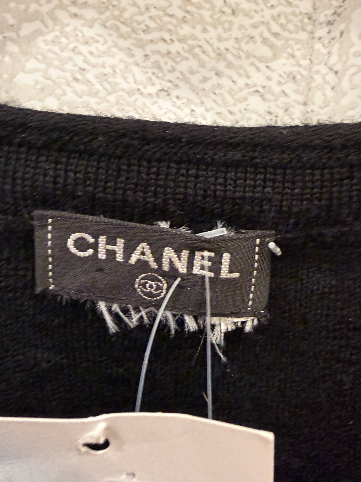 CHANEL Wool LS Mini Dress/S-EU36