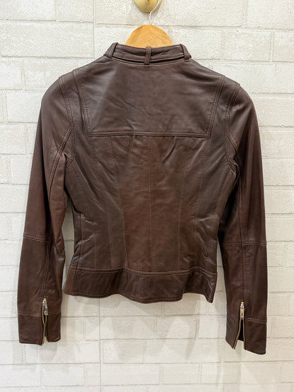 TED BAKER NWT Leather Jacket/XS-EU34