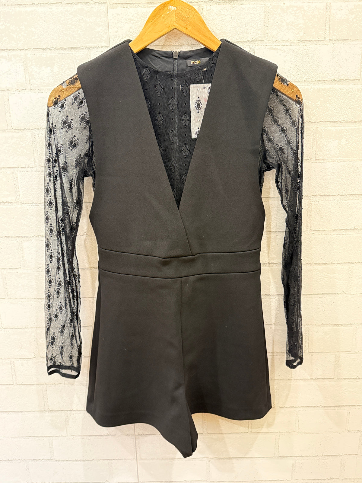 MAJE LS Mini Jumpsuit/S-EU36