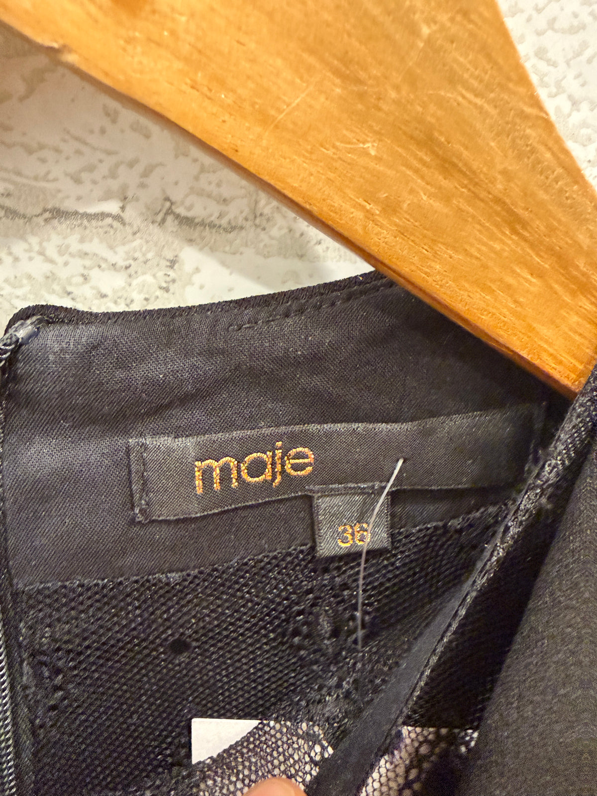 MAJE LS Mini Jumpsuit/S-EU36
