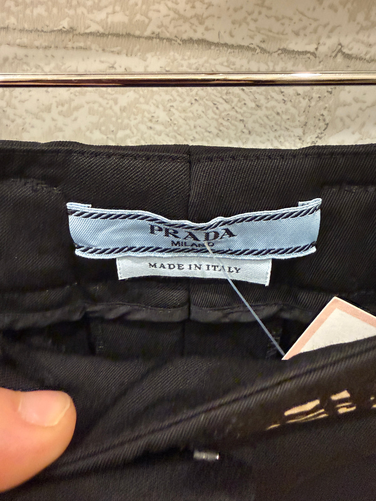 PRADA Wool Straight Pants /L