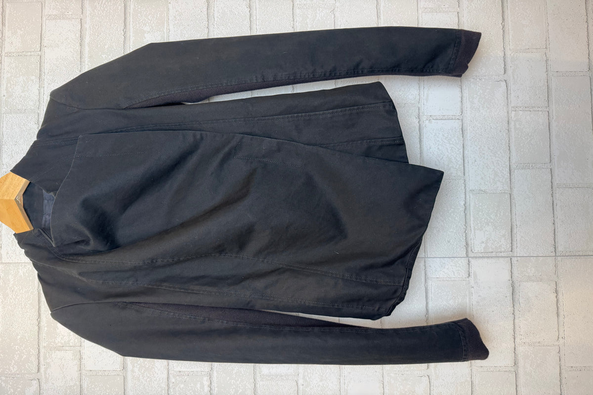 HELMUT LANG Cotton LS Assymetric Placket Blazer/S