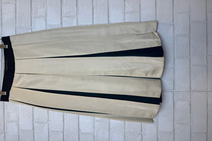 LANVIN Silk Midi Pleated Skirt/XS-EU34