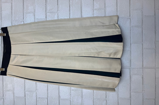 LANVIN Silk Midi Pleated Skirt/XS-EU34