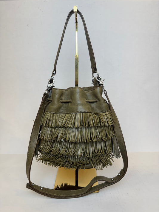 LOEFFLER RANDALL Industry Fringe Bucket Bag