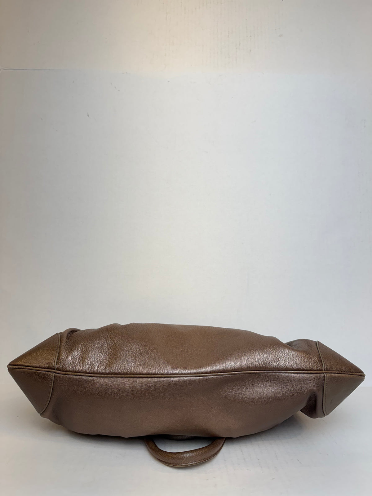 SALVATORE FERRAGAMO Grained Leather  Sofia Shoulder Bag