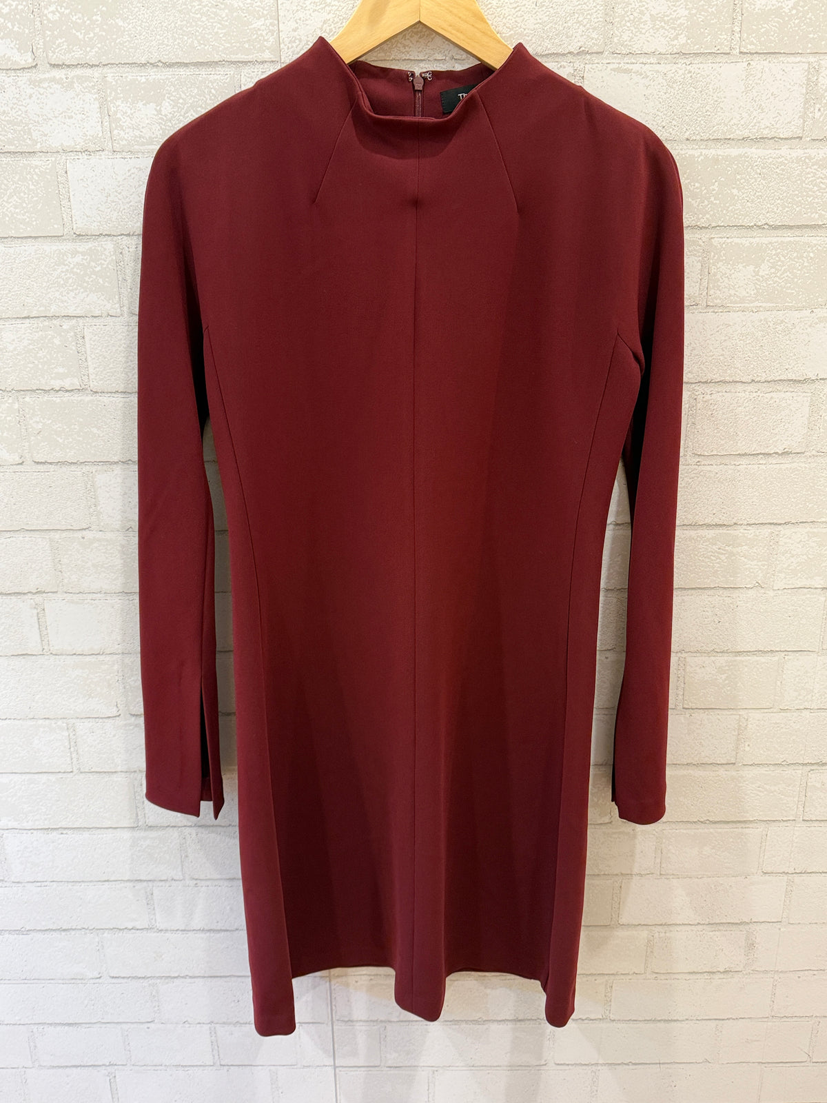 THEORY NWT CRepe LS Knee Lenght Dress/S-US4