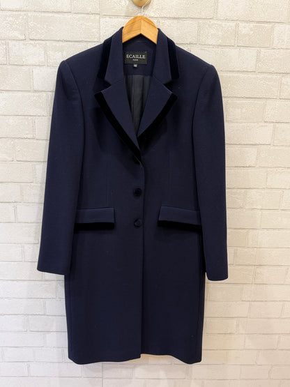 ECAILLE Wool LS 3 Buttons Coat/M