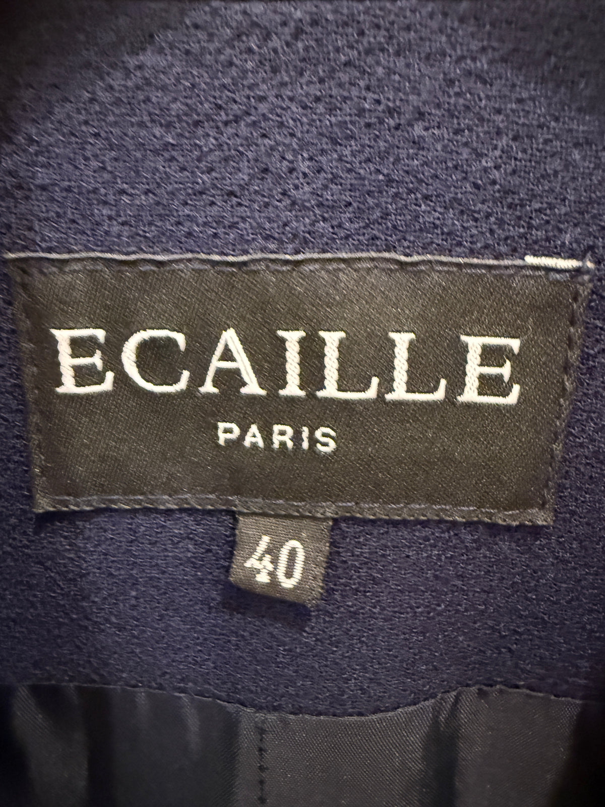 ECAILLE Wool LS 3 Buttons Coat/M