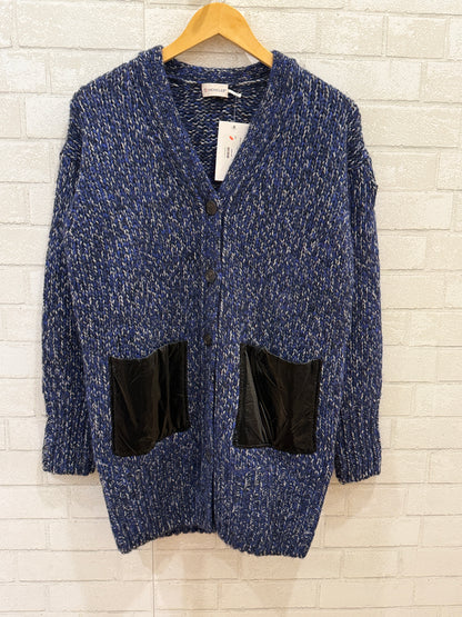 MONCLER Maglione Tricot Alpaca Blend Long Cardigan / XS