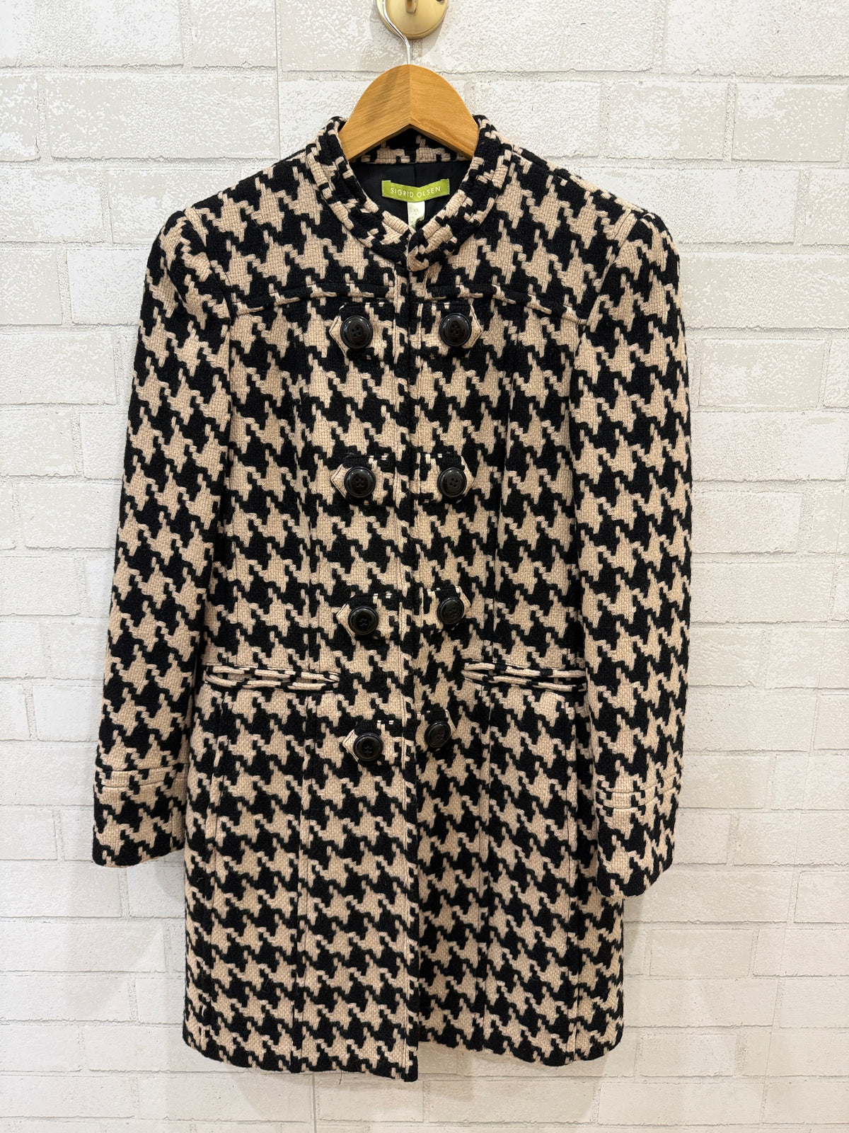 SIGRID OLSEN NWT Vintage Style Tweed Peacoat / XS