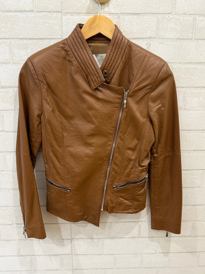 VINCE Leather Jacket/S-EU36