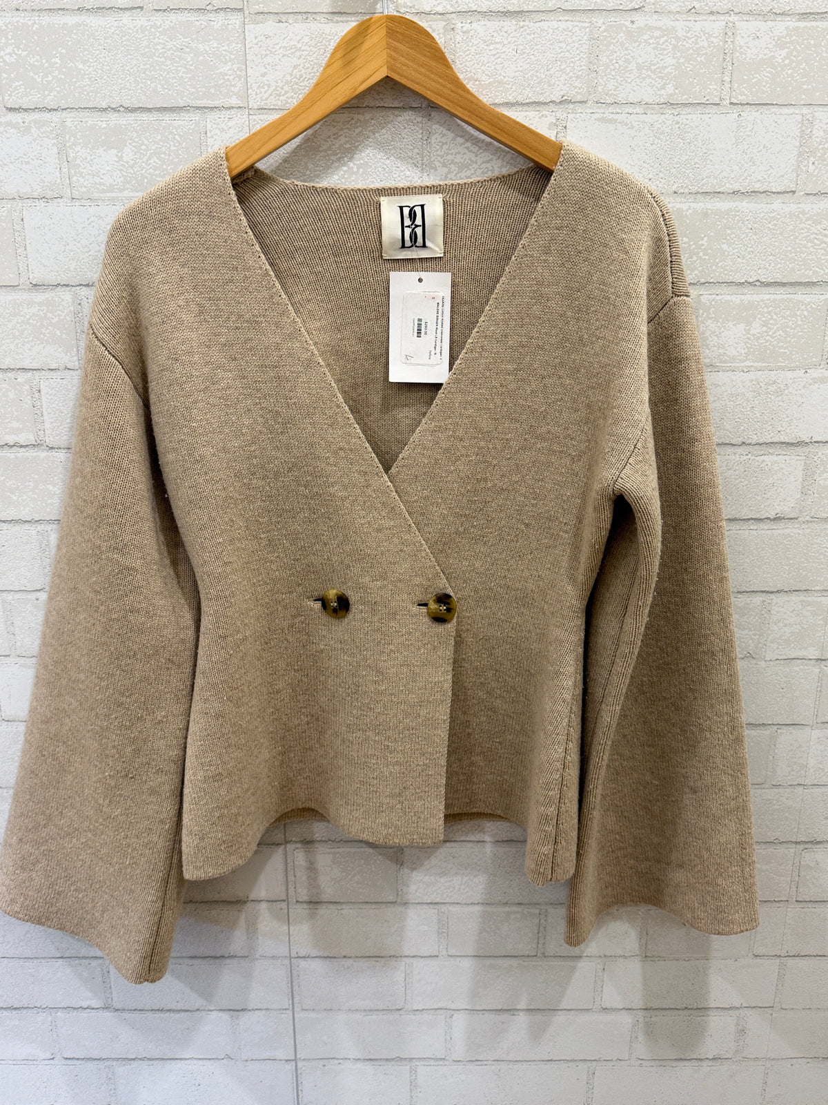 MALENE BIRGER  Wool LS Cardigan /S