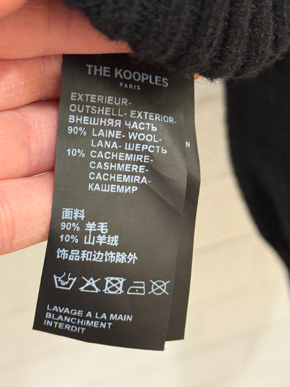 THE KOOPLES Wool & Cashmere LS  Buttoned Sweater/S