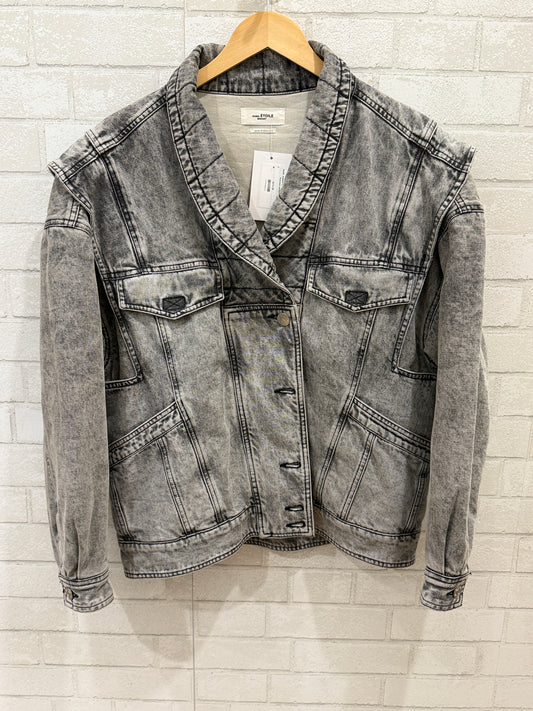 ISABEL MARANT ETOILE Denim Veronica Oversized Jacket/S-M