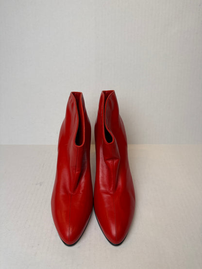 CELINE Leather Rancher Ankle Boots/US5.5-EU36.5