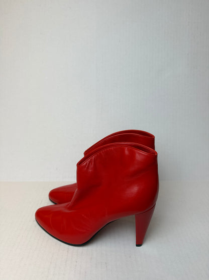 CELINE Leather Rancher Ankle Boots/US5.5-EU36.5