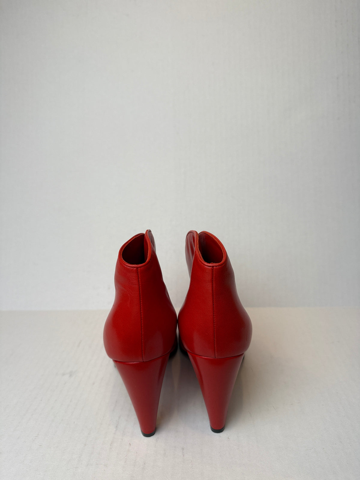 CELINE Leather Rancher Ankle Boots/US5.5-EU36.5