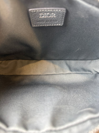 DIOR NWT Oblique Jacquard Saddle Triple Pouch Shoulder Bag