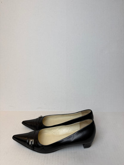 PRADA Pointed Leather Pumps/ US5.5-EU35.5