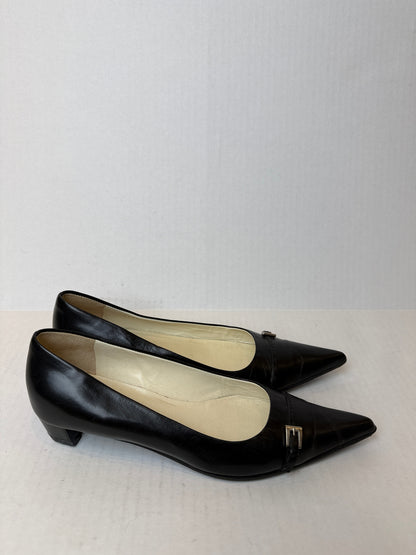 PRADA Pointed Leather Pumps/ US5.5-EU35.5