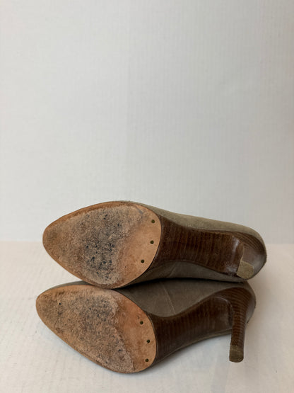 COACH Suede Adelina  Shearl Ankle HH Boots/US6-EU36