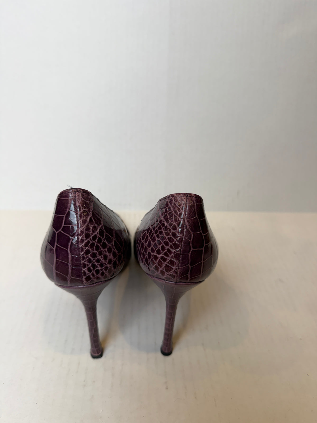 ASPREY Alligator Pumps / US8.5-EU39