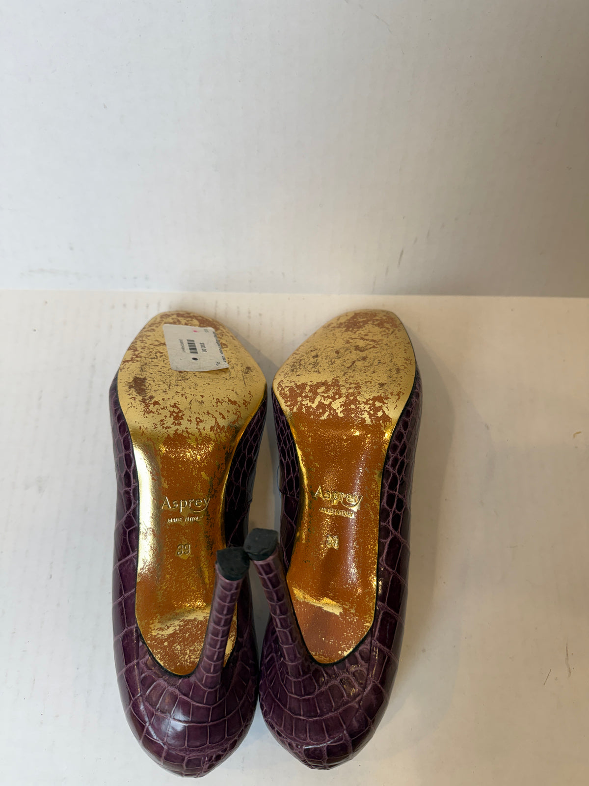 ASPREY Alligator Pumps / US8.5-EU39