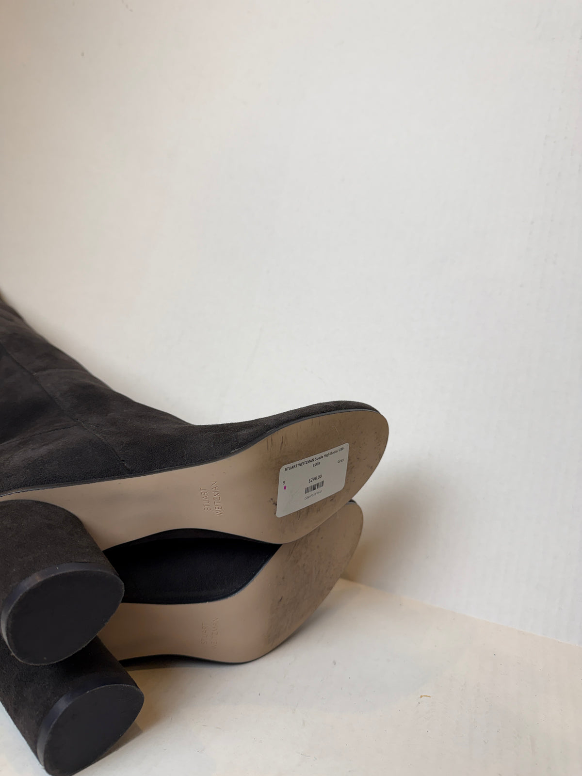 STUART WEITZMAN  Suede High Boots/ US8-EU39