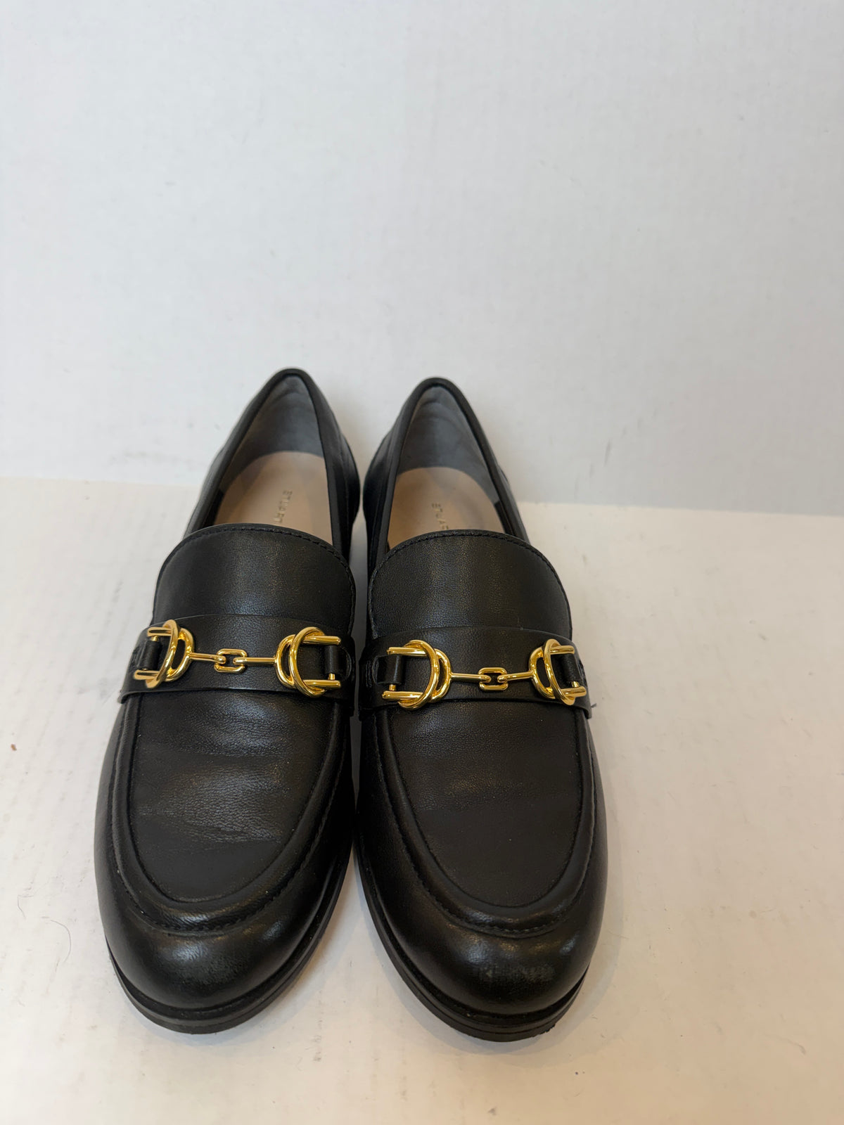 STUART WEITZMAN Leather Owen Bucle Loafers/US5.5-EU36